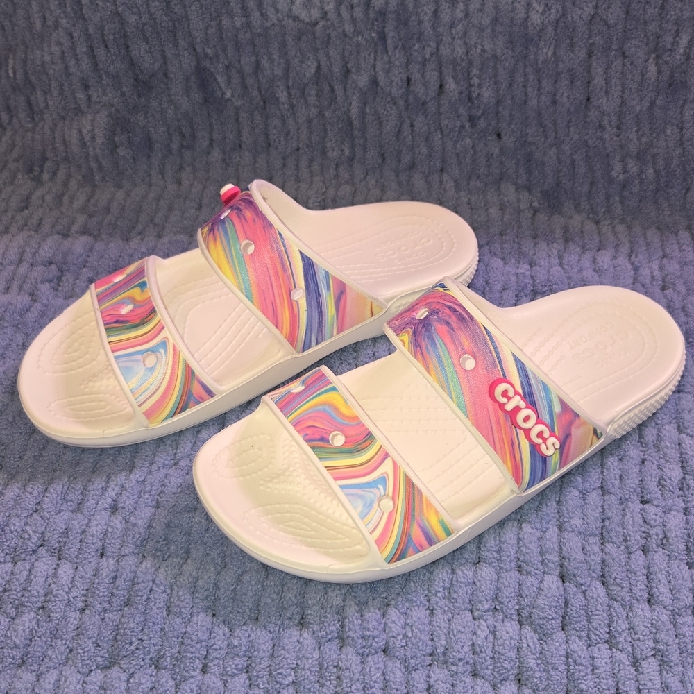 Crocs Colorful Slide Sandals